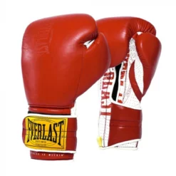 Everlast 1910 Classic Hook & Loop Sparring Gloves Red