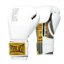 Everlast 1910 Classic Hook & Loop Sparring Gloves White