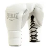 Everlast Powerlock2 Pro Laced Training Gloves White/Grey