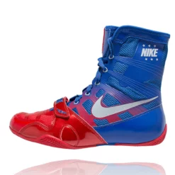 Nike HyperKO Sport Red / Metallic Silver / Royal Boxing Shoes