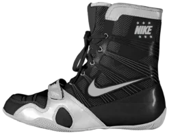 Nike HyperKO Black / Silver Boxing Shoes