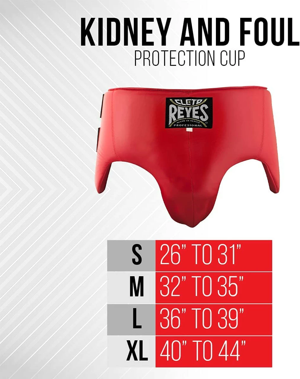 CLETO REYES Kidney And Foul Protection Groin Cup - Image 5