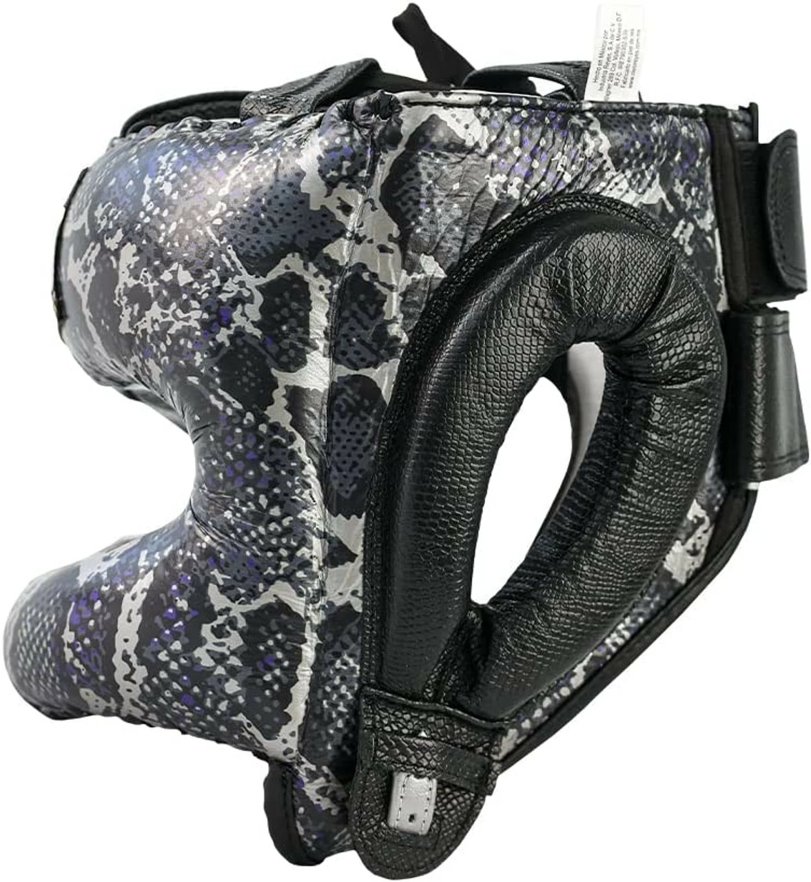 Cleto Reyes Traditional Headgear - Silver/Black Steel Snake - Image 2