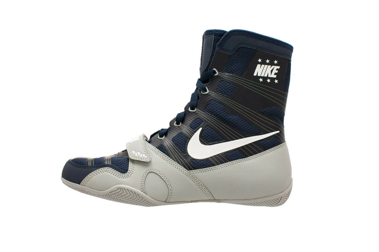 Nike HyperKO Limited Edition - Midnight Navy/White/Silver Boxing Shoes