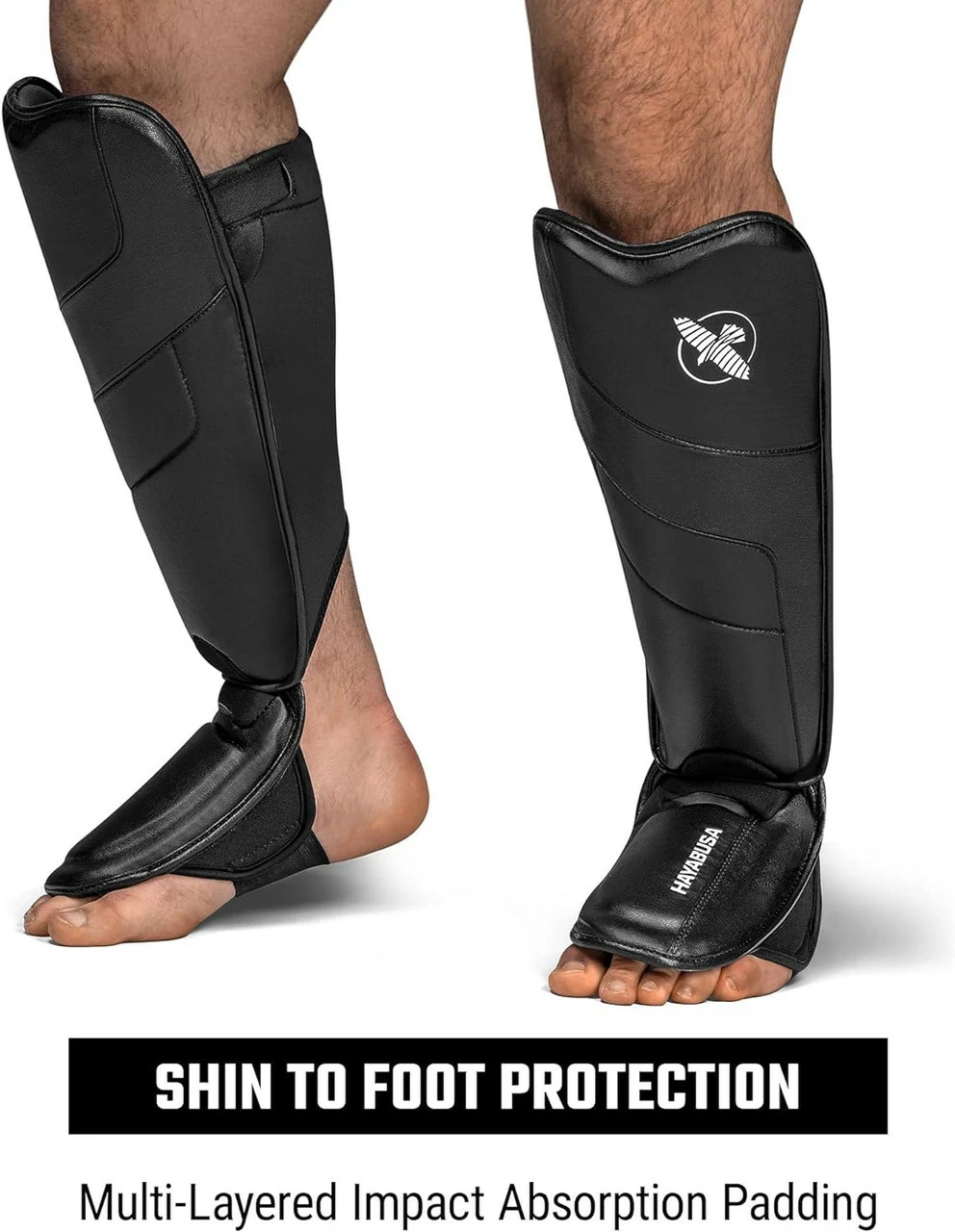 Hayabusa T3 Full-Back Shin Guards - Image 3