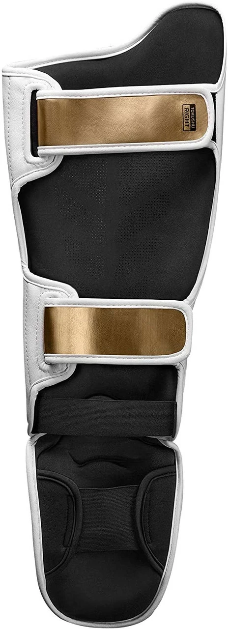 Hayabusa T3 Striking Shinguards White/Gold - Image 2
