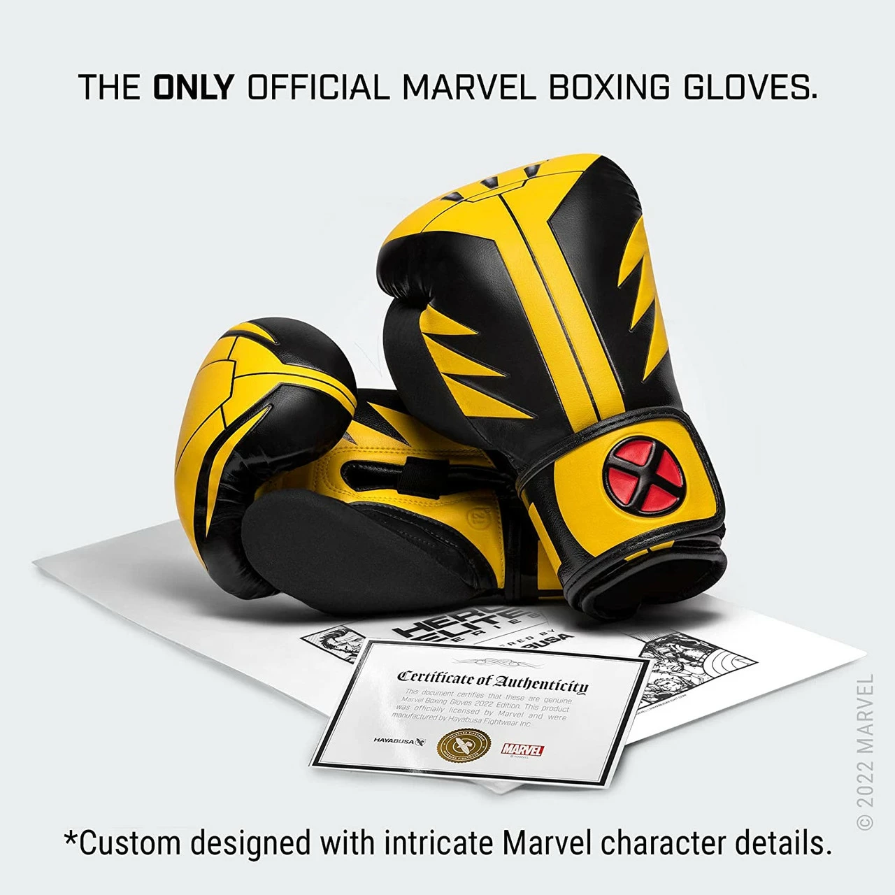 Hayabusa Marvel’s Wolverine Boxing Gloves - Image 4