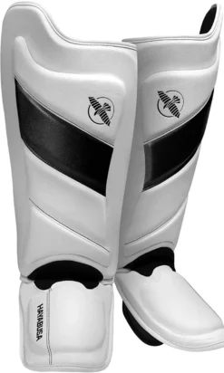 Hayabusa T3 Striking Shinguards White/Black