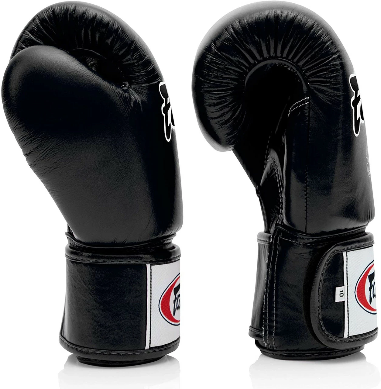 Fairtex BGV1 Muay Thai Boxing Training Sparring Gloves Black - Image 5