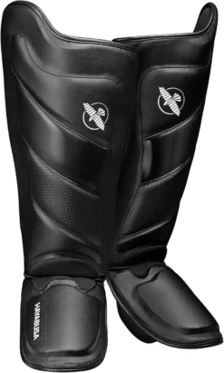 Hayabusa T3 Striking Shinguards Black