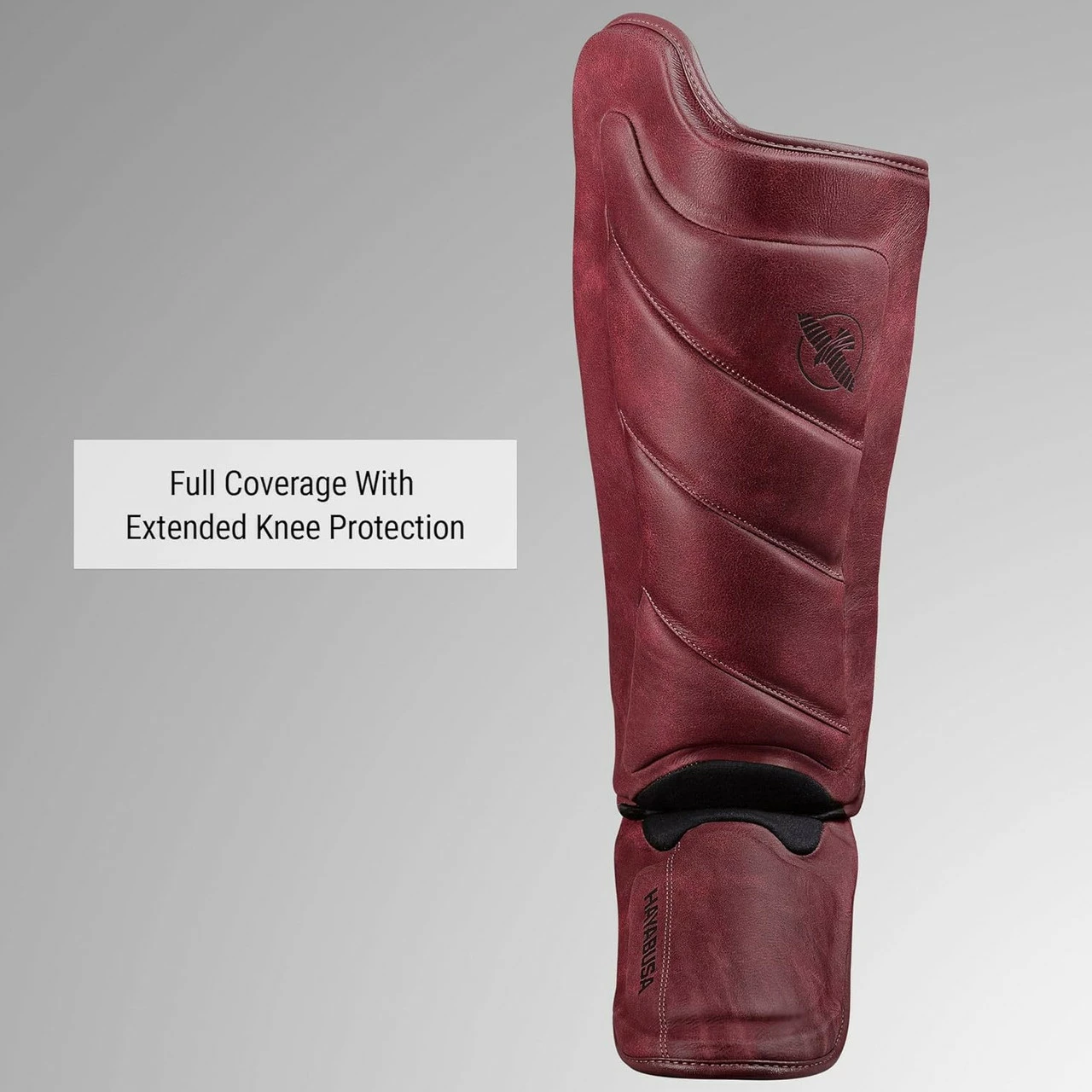 Hayabusa T3 LX Striking Shinguards Crimson - Image 4