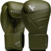 Hayabusa T3 Kanpeki Boxing Gloves Olive Green