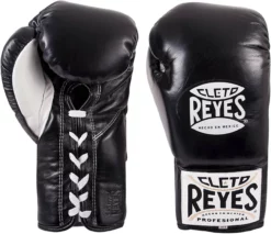 Cleto Reyes Pro Fight Boxing Gloves Black