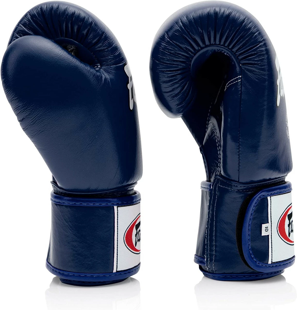 Fairtex BGV1 Muay Thai Boxing Training Sparring Gloves Blue - Image 4