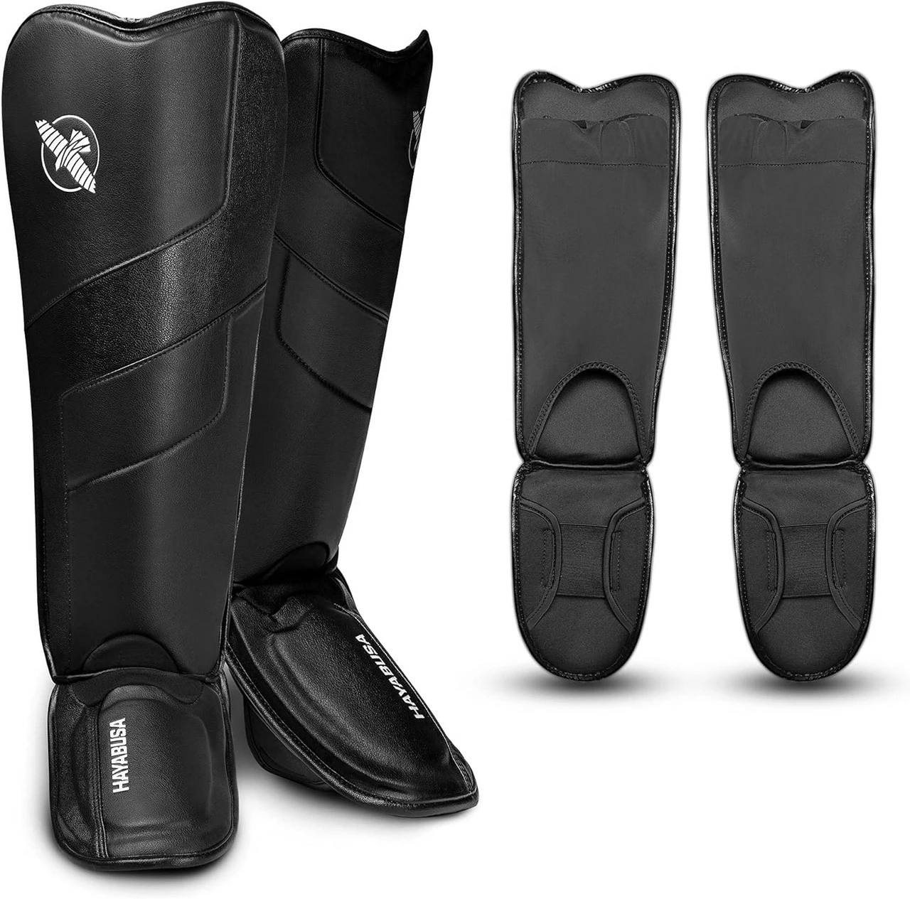 Hayabusa T3 Full-Back Shin Guards