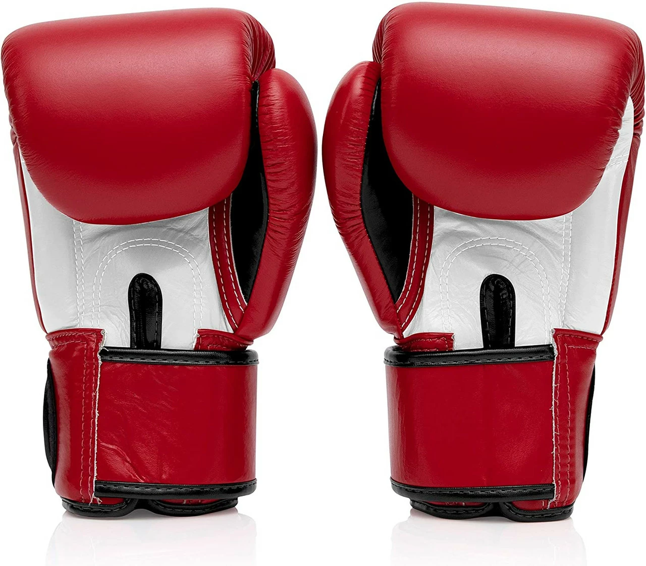 Fairtex BGV1 Muay Thai Boxing Training Sparring Gloves Red - Image 2