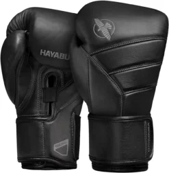Hayabusa T3 Kanpeki Boxing Gloves Jet Black