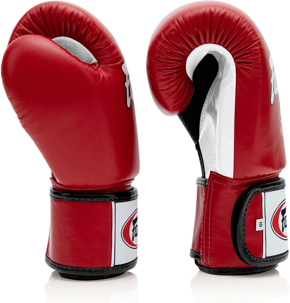 Fairtex BGV1 Muay Thai Boxing Training Sparring Gloves Red - Image 5