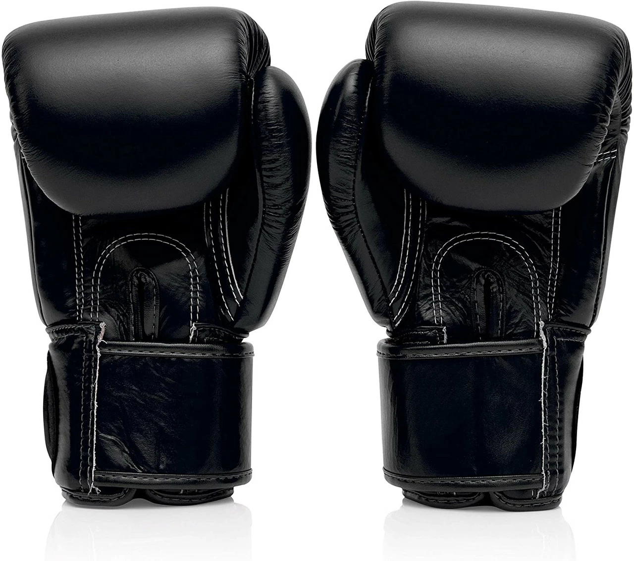 Fairtex BGV1 Muay Thai Boxing Training Sparring Gloves Black - Image 2