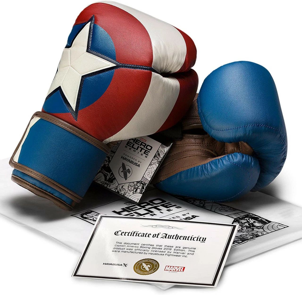 Hayabusa Marvel's Captain America Boxing Gloves - Image 4