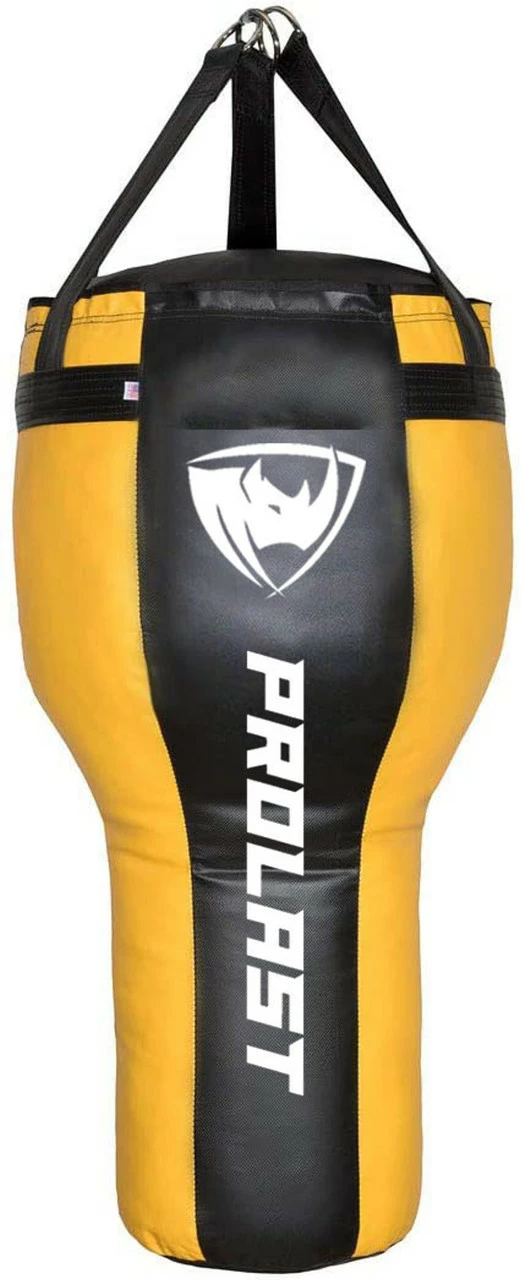 Prolast Angle Uppercut Heavy Bag Black/Yellow