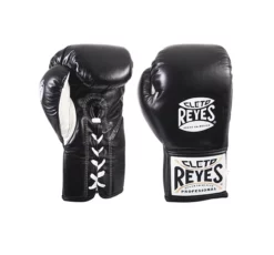 Cleto Reyes Official Safetec Professional Fight Gloves Black