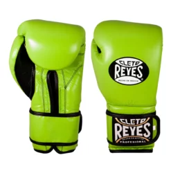 Cleto Reyes Hook & Loop Boxing Gloves Citrus Green
