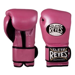 Cleto Reyes Hook & Loop Boxing Gloves Pink