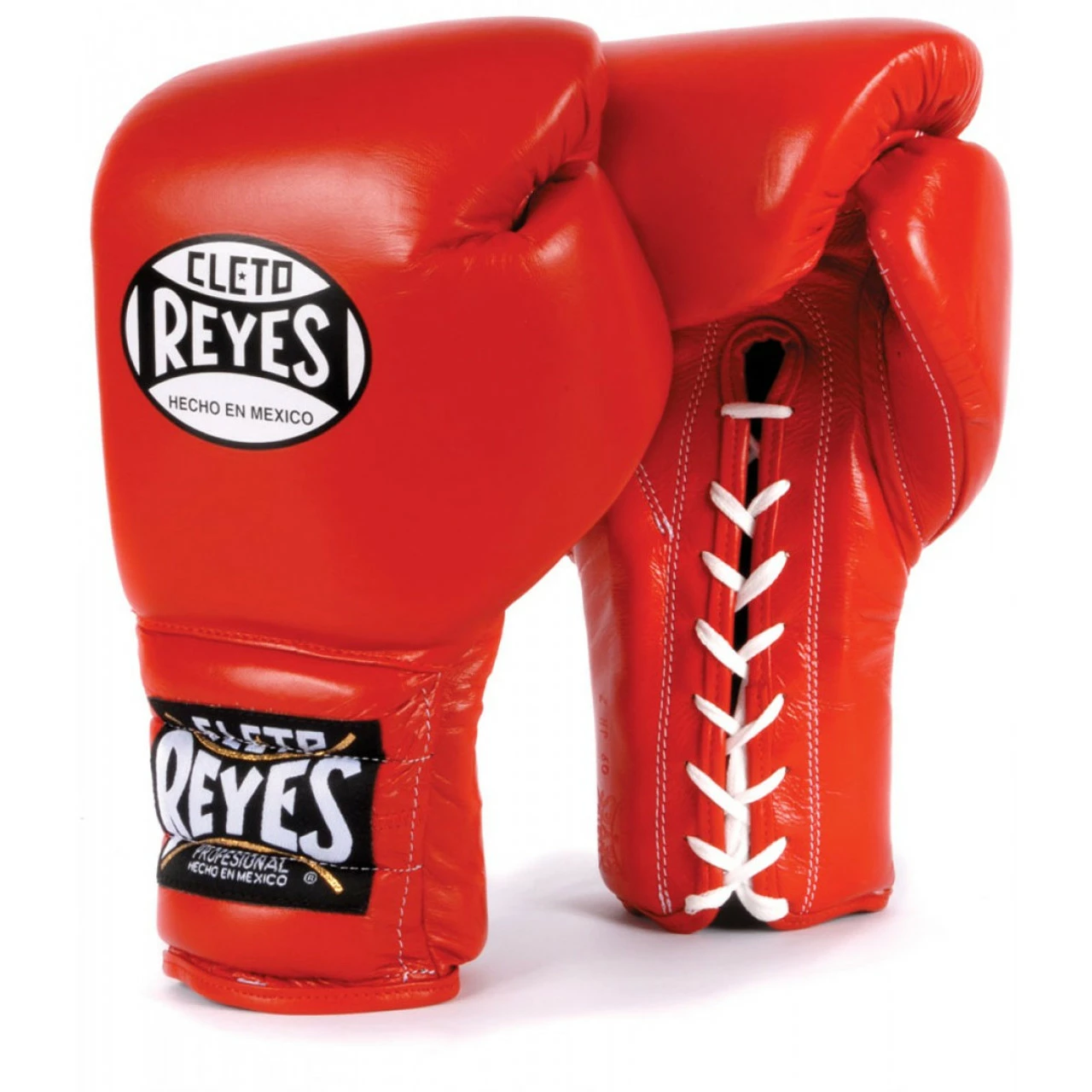 Cleto Reyes Lace-Up Training Boxing Gloves Classic Red