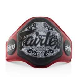 Fairtex Boxing Muay Thai Microfiber Belly Pad Red/Black