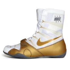 Nike HyperKO LIMITED EDITION White / Metallic Gold Boxing Shoes