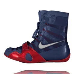 Nike HyperKO Obsidian / Red / Silver Boxing Shoes