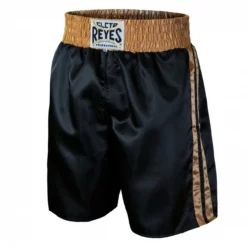 Cleto Reyes Boxing Shorts Black/Antique Gold