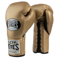Cleto Reyes Official Pro Fight Gloves Gold