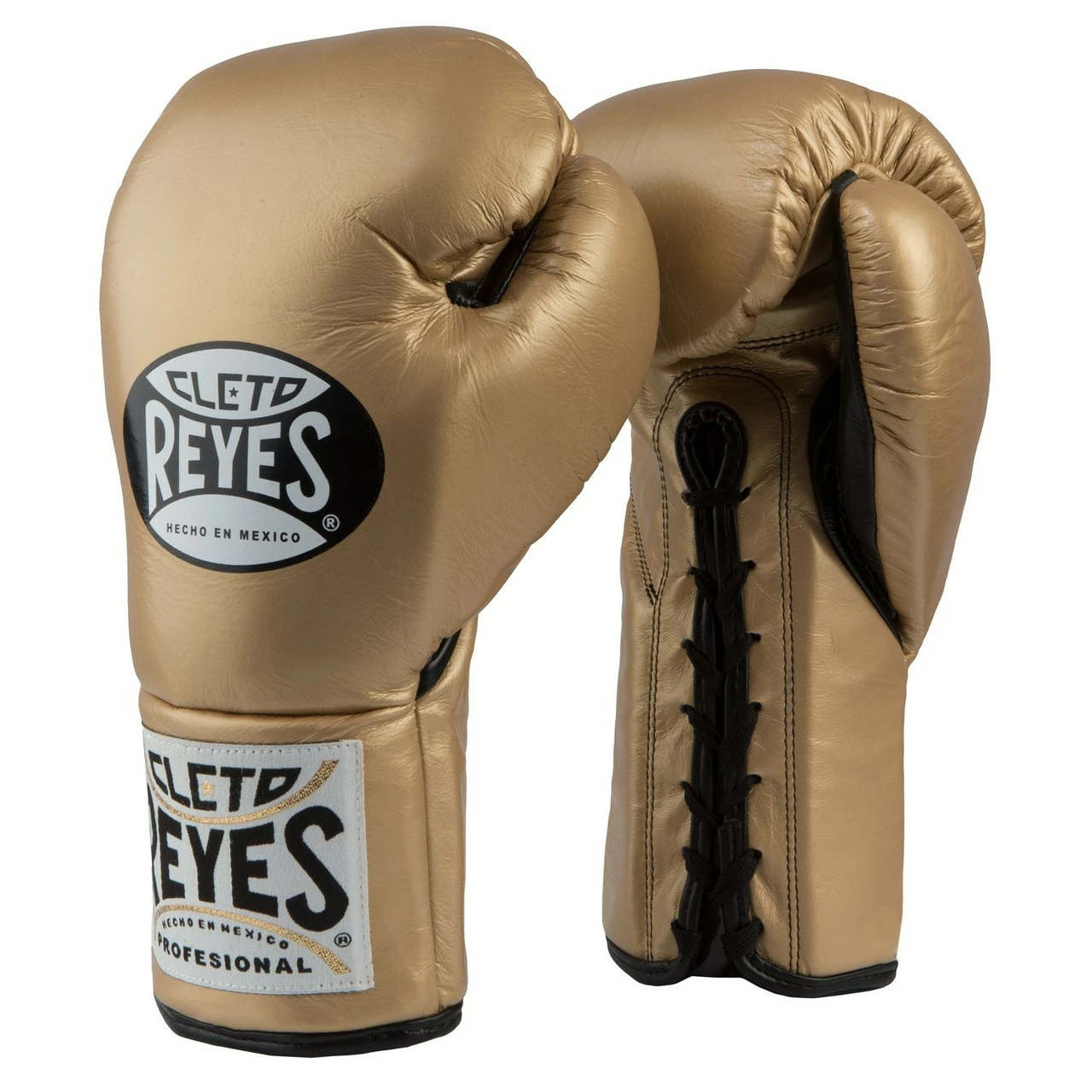 Cleto Reyes Official Pro Fight Gloves Gold