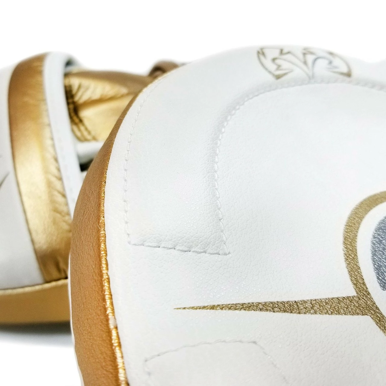 RIVAL 100 SERIES PRO PUNCH MITT WHITE/GOLD - Image 5