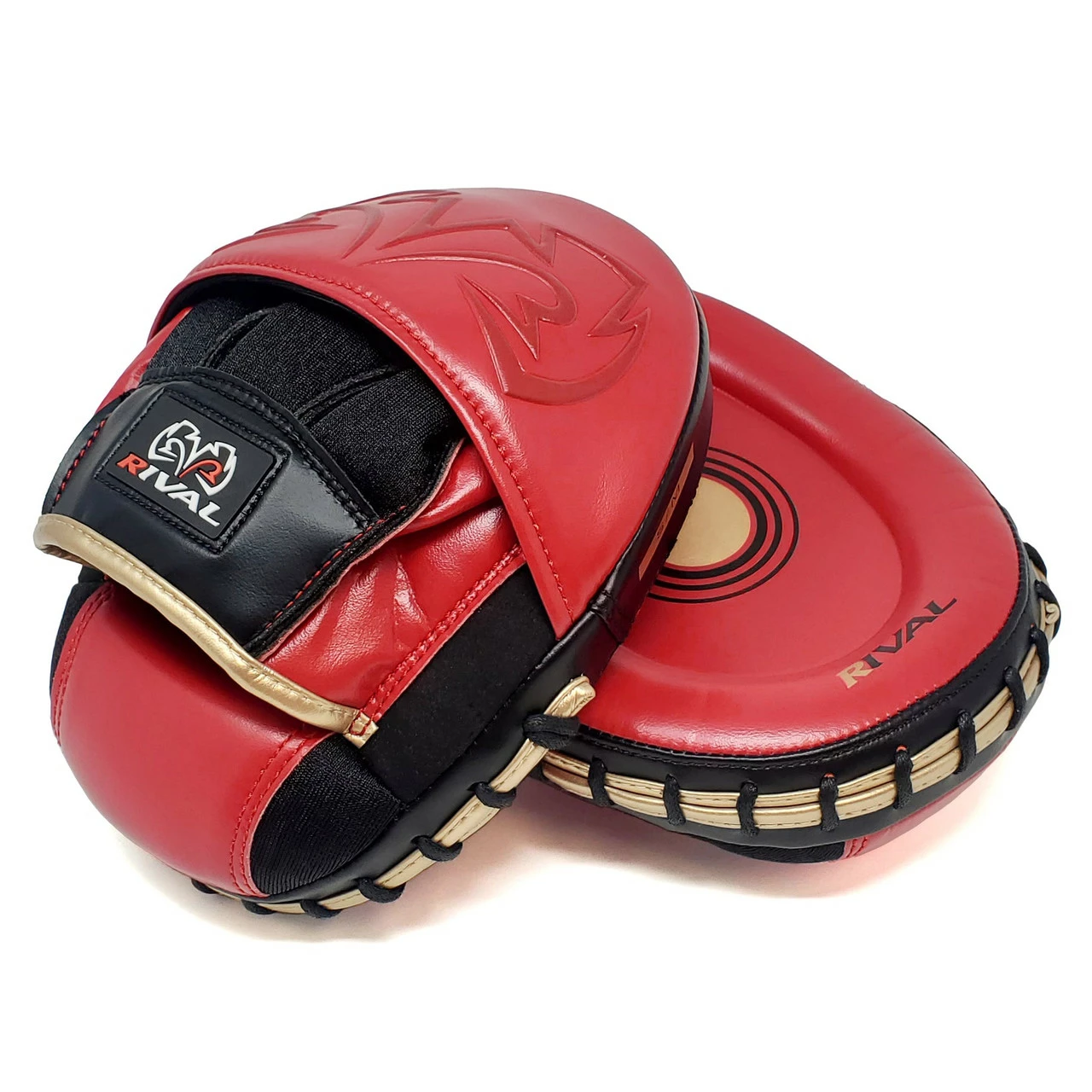 RIVAL RPM80 IMPULSE Punch Mitts Red - Image 3