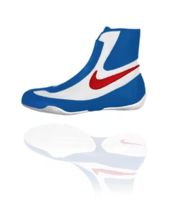 Nike Machomai MID Boxing Shoes Varsity Royal/Varsity Red/White