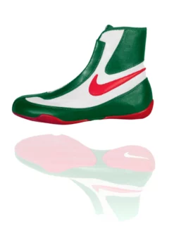Nike Machomai MID Boxing Shoes Green/Varsity Red/White